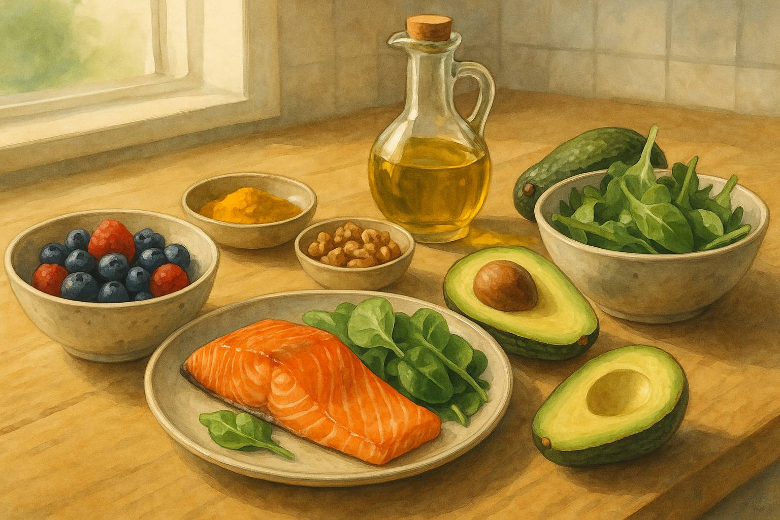 Cómo cuidar las articulaciones con una alimentación equilibrada