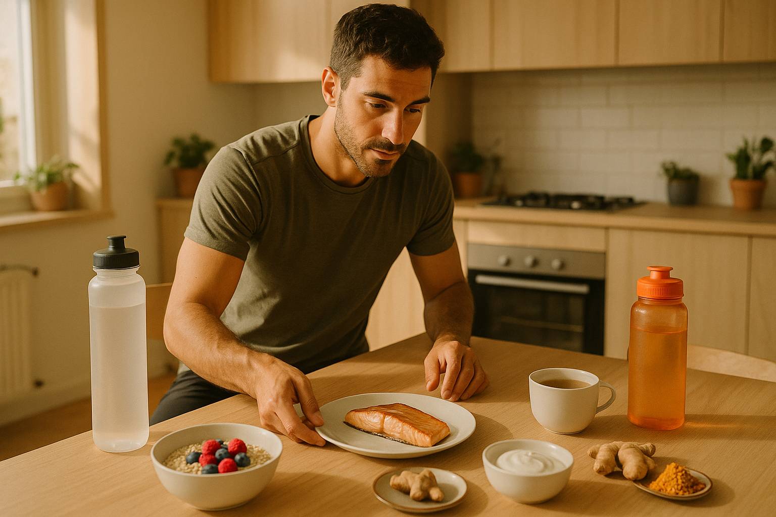 Cómo reducir la inflamación intestinal con hábitos saludables en deportistas