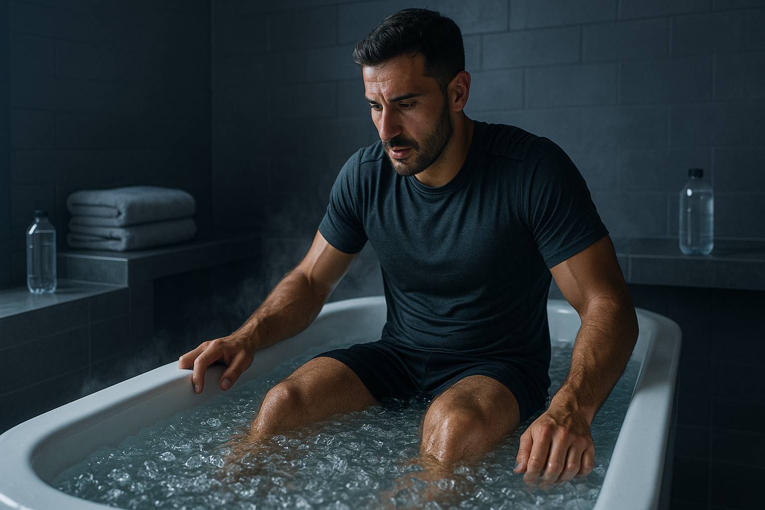 Efectos del agua fría en la recuperación post-entrenamiento