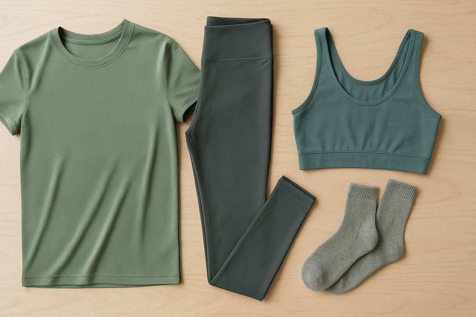 Ropa deportiva ecológica: materiales sostenibles que funcionan