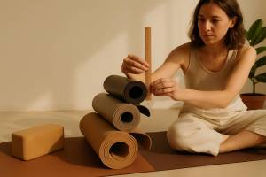 Cómo elegir una esterilla de yoga según tu nivel y uso