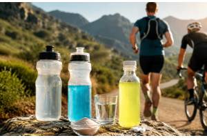 Hidratación en tiradas largas: líquidos, sales y bebidas energéticas en running y ciclismo