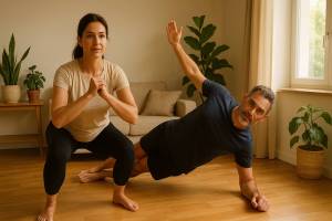 Rutina de entrenamiento con peso corporal para mayores de 40