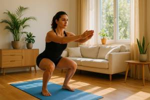 Rutina exprés de 15 minutos para tonificar todo el cuerpo